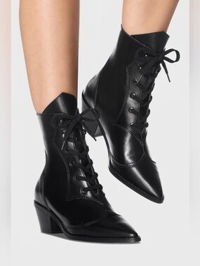 Killstar Raven Pointed-toe Bootie